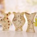 Ceramic Home Classic Vase Luxury Porcelain Gold Plated Decorative Tabletop Decor   302766915995